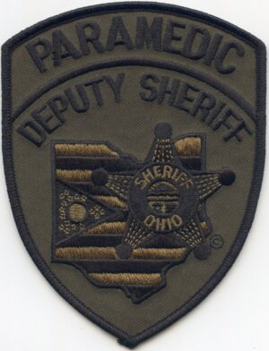 Ohio Deputy Sheriff Paramedic Police Patch