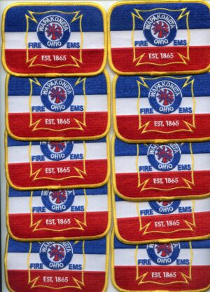 OH Wapakoneta Ohio EMS Fire Patch Lot