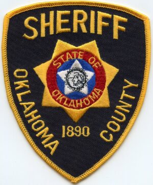 Oklahoma County Oklahoma Sheriff Patch