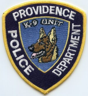 Providence Rhode Island K-9 Police Patch