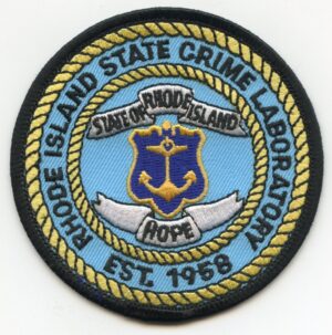 Rhode Island State Crime Lab Patch