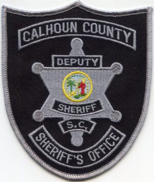 Calhoun County SC Deputy Sheriff Patch - 6-Point Star (NOS)