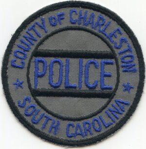 Charleston County SC Vintage Police Patch