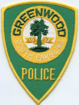 Greenwood South Carolina Police Patch