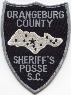 Orangeburg County SC Sheriff Posse Patch