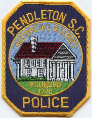 Pendleton South Carolina Police Patch