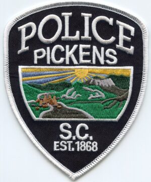 Pickens South Carolina Police Patch