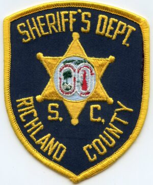Richland County SC Sheriff Old Style Patch