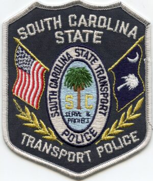 SC State Transport Police Patch Vintage - Old State Seal (NOS)