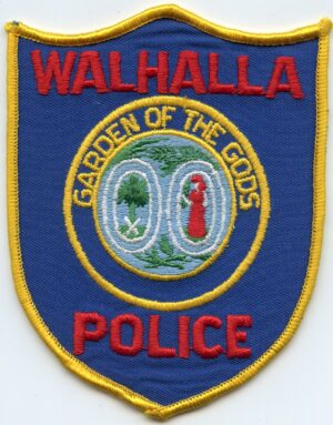 Walhalla South Carolina Police Patch