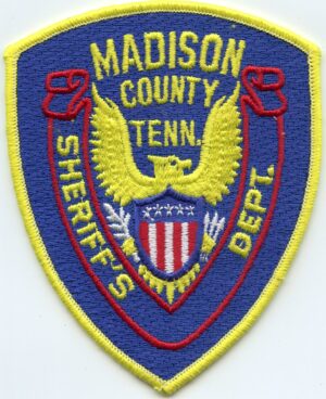 Madison County Tennessee Vintage Sheriff Patch