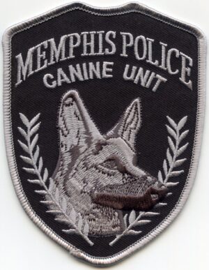 Memphis Tennessee Canine Unit K-9 Police Patch