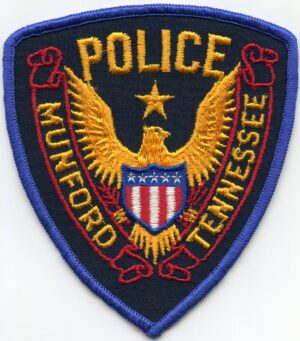 Munford Tennessee Vintage Police Patch