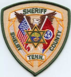 Shelby County Tennessee Sheriff Patch