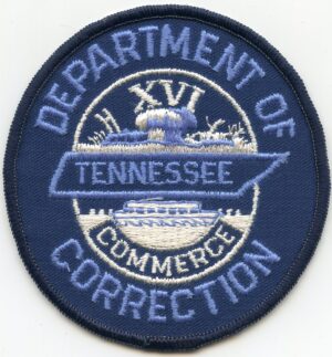 Tennessee State Department of Corrections Vintage DOC Patch