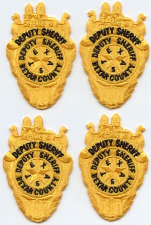 Bexar County Texas Deputy Sheriff Badge Patches