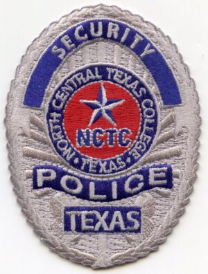 North Central Texas College Security Police Patch