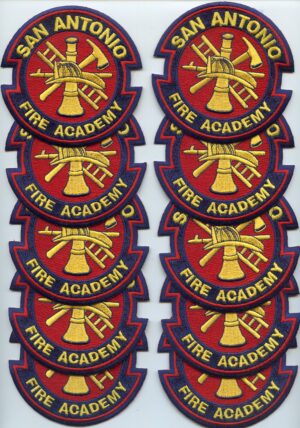 TX San Antonio Texas Fire Academy Patch Lot
