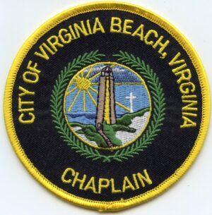 Virginia Beach Lighthouse Chaplain Police Patch