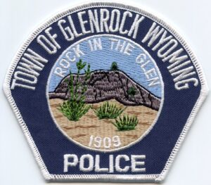Glenrock Wyoming Police Patch