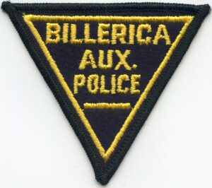 Billerica MA Auxiliary Police Patch