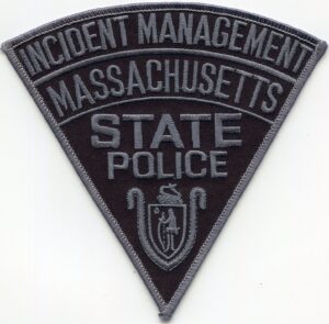 Massachusetts State Police Incident Management Patch