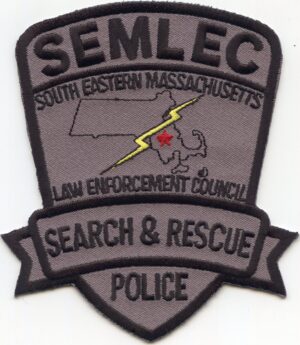 South Eastern MA Search And Rescue Police Patch