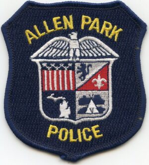 Allen Park Michigan Police Patch