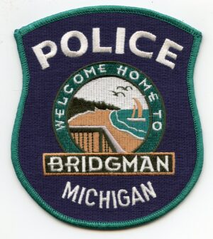 Bridgman Michigan Police Patch