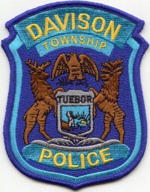 Davison Township Michigan Police Patch