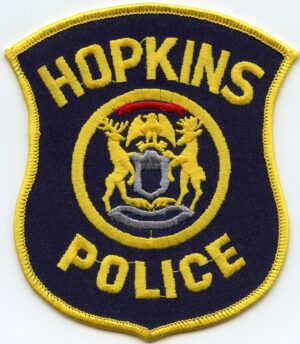 Hopkins Michigan Police Patch