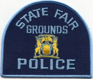 Michigan State Fair Grounds Police Patch