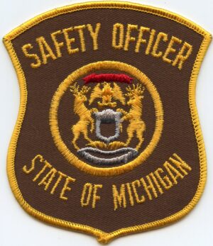 Michigan State Safety Officer Police Patch