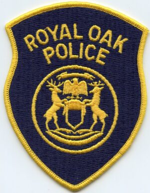 Royal Oak Michigan Police Patch