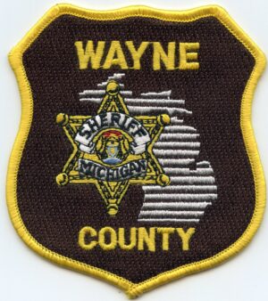 Wayne County Michigan Sheriff Patch
