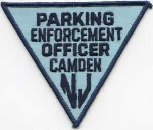 Camden New Jersey Parking Enforcement Patch