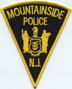 Mountainside New Jersey Police Patch