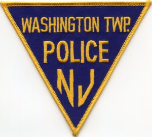 Washington Twp New Jersey Police Patch