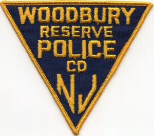 Woodbury New Jersey Reserve CD Police Patch